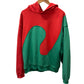 ERL Swirl Hoodie 'Red/Green' (Pre-Owned) - Medium