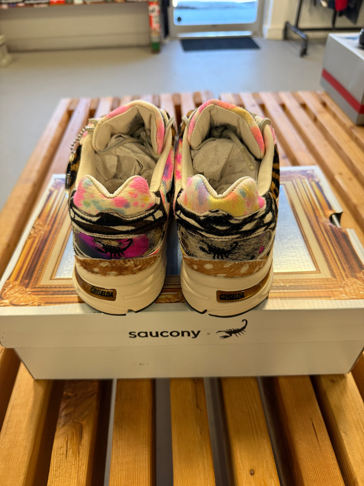 Size 10 - Westside Gunn x Saucony Grid Jazz 9 'Awesome Gods'