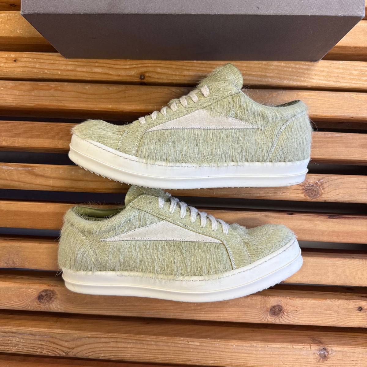 Rick Owens Vintage Sneaks 'Dirty Acid' (Used) - Size 43