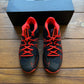 Size 10.5 - Air Max LeBron 10 Low 'Black Total Crimson' (Used)