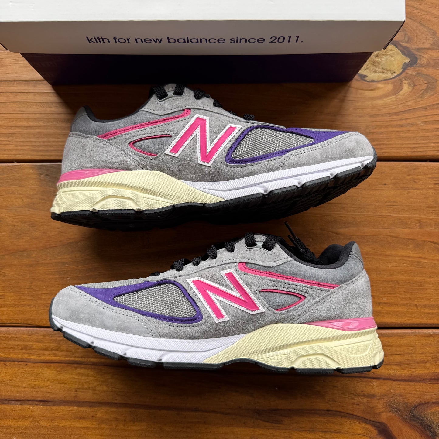 Größe 10.5 – New Balance Kith x United Arrows & Sons x 990v4 Made in USA (Gebraucht)