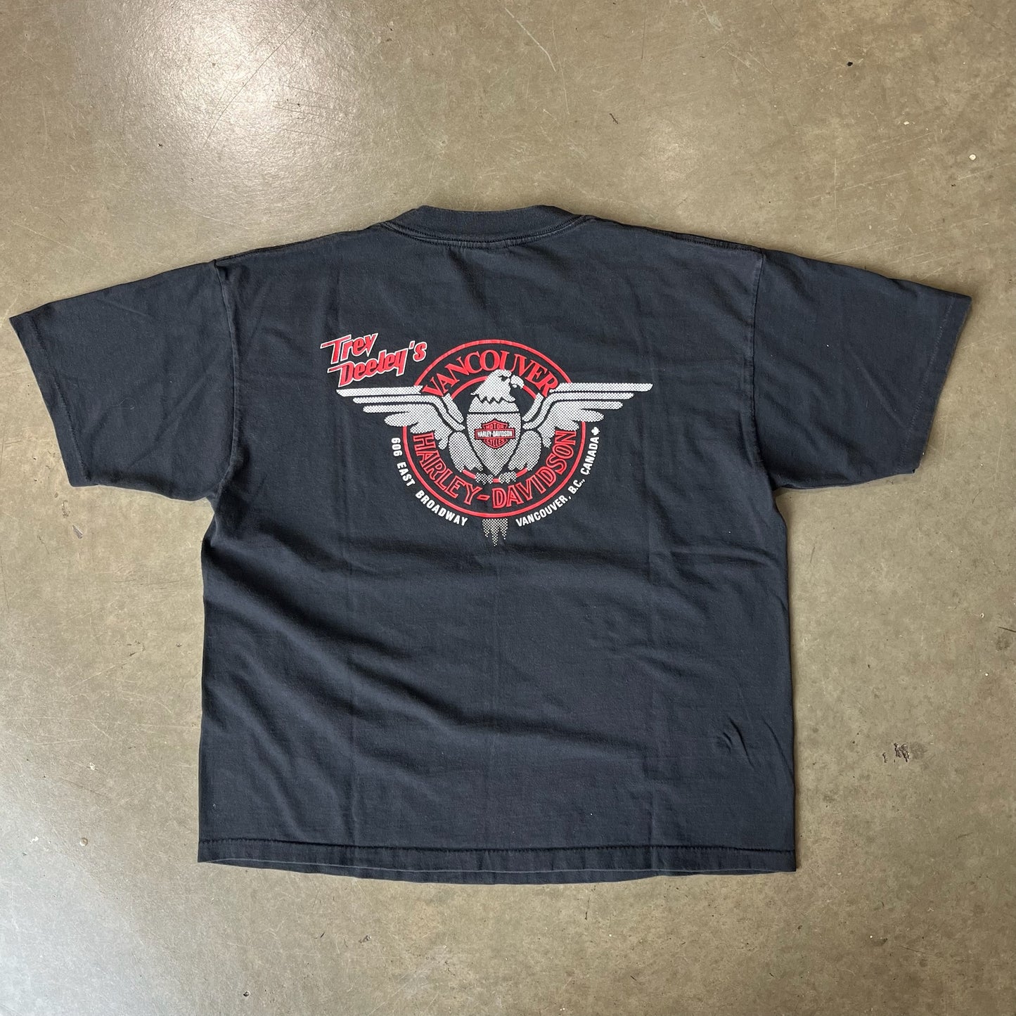 LARGE - Vintage Canada Harley Tee