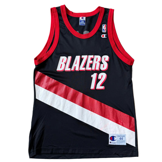 Large - Vintage Champion Detlef Schrempf Portland Jersey