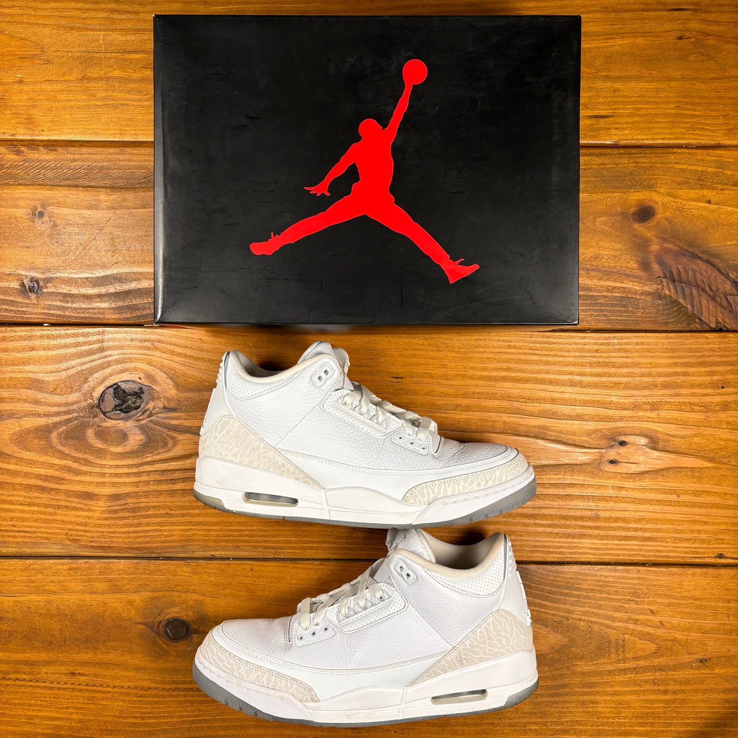 Jordan 3 Retro 'Triple White' (Used)