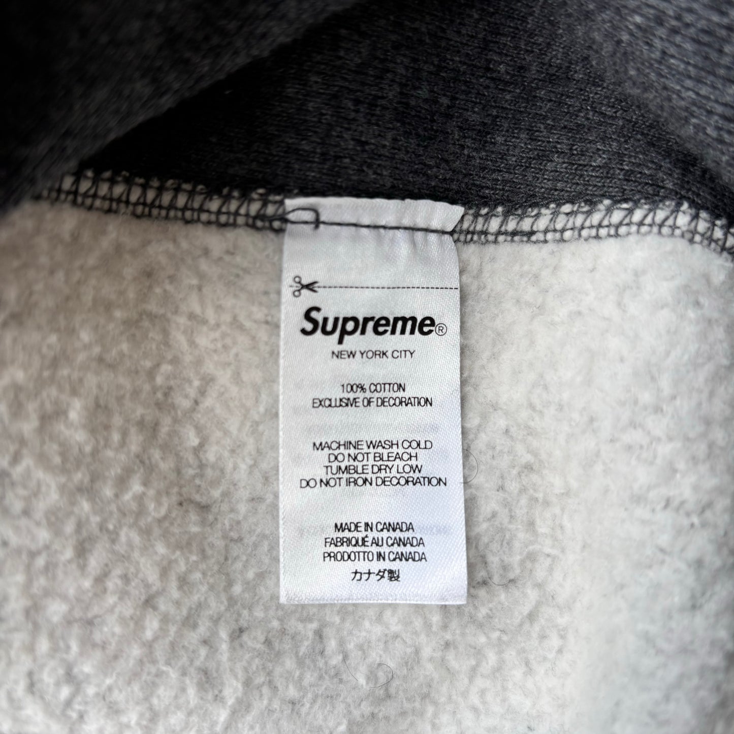 SUPREME BOX LOGO HOODIE 2021 (USED)