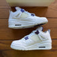 Größe 9 – Jordan 4 Retro „Purple Metallic“ (Gebraucht)