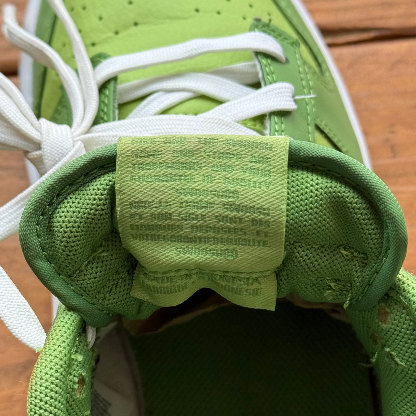 Größe 42.5 - Dunk Low 'Chlorophyll' (Gebraucht/Ohne Karton)