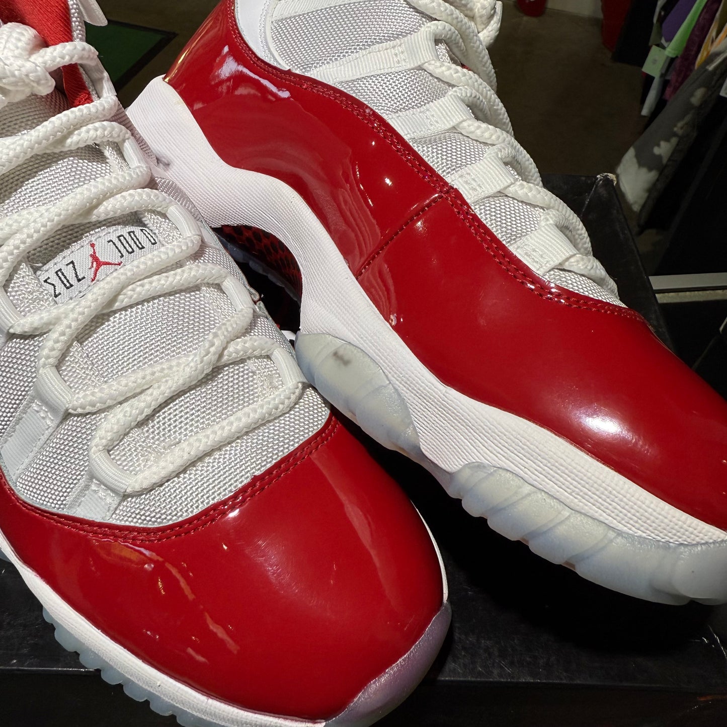 Jordan 11 Retro 'Cherry' (New W/ Defects)