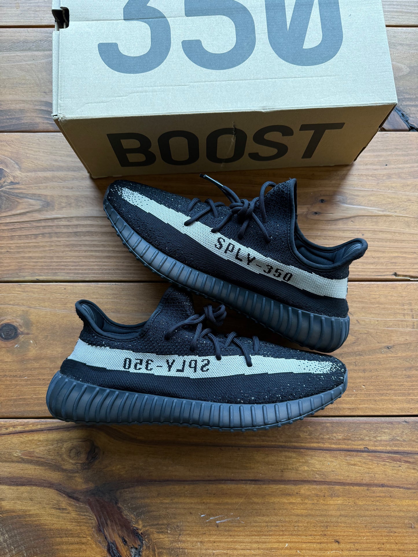 Größe 14.5 - Yeezy Boost 350 V2 'Oreo' (Gebraucht)