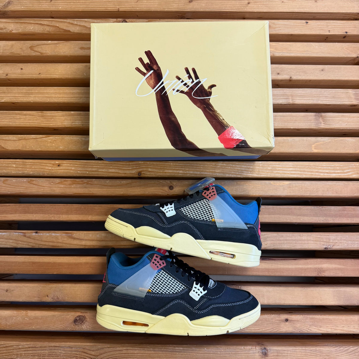 Union LA x Jordan 4 Retro 'Off Noir' (Used) - Size 13