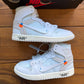 Größe 43 - Virgil Abloh Archive x Jordan 1 Retro High OG 'Alaska' (Gebraucht)