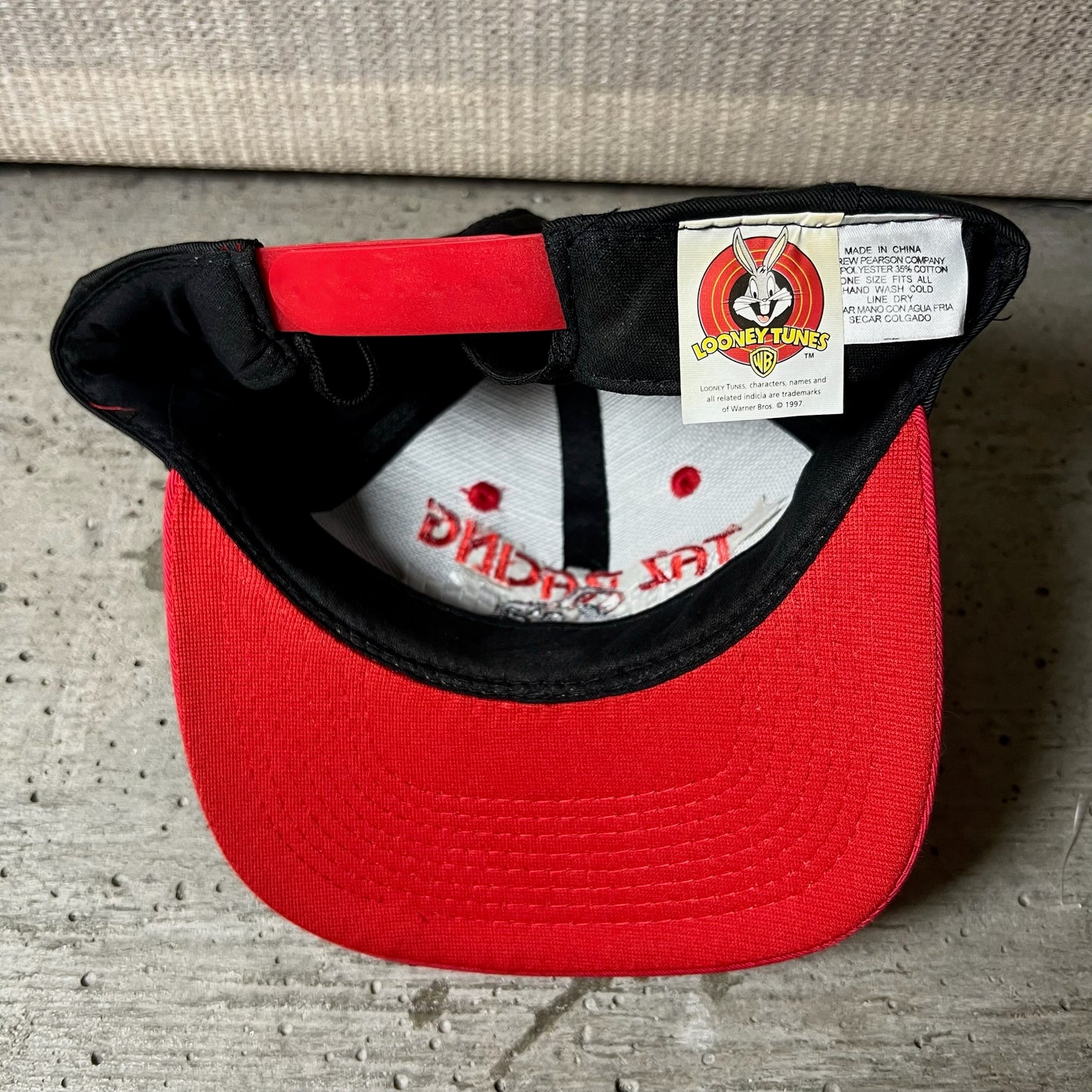 Vintage Taz Racing Snapback Hat