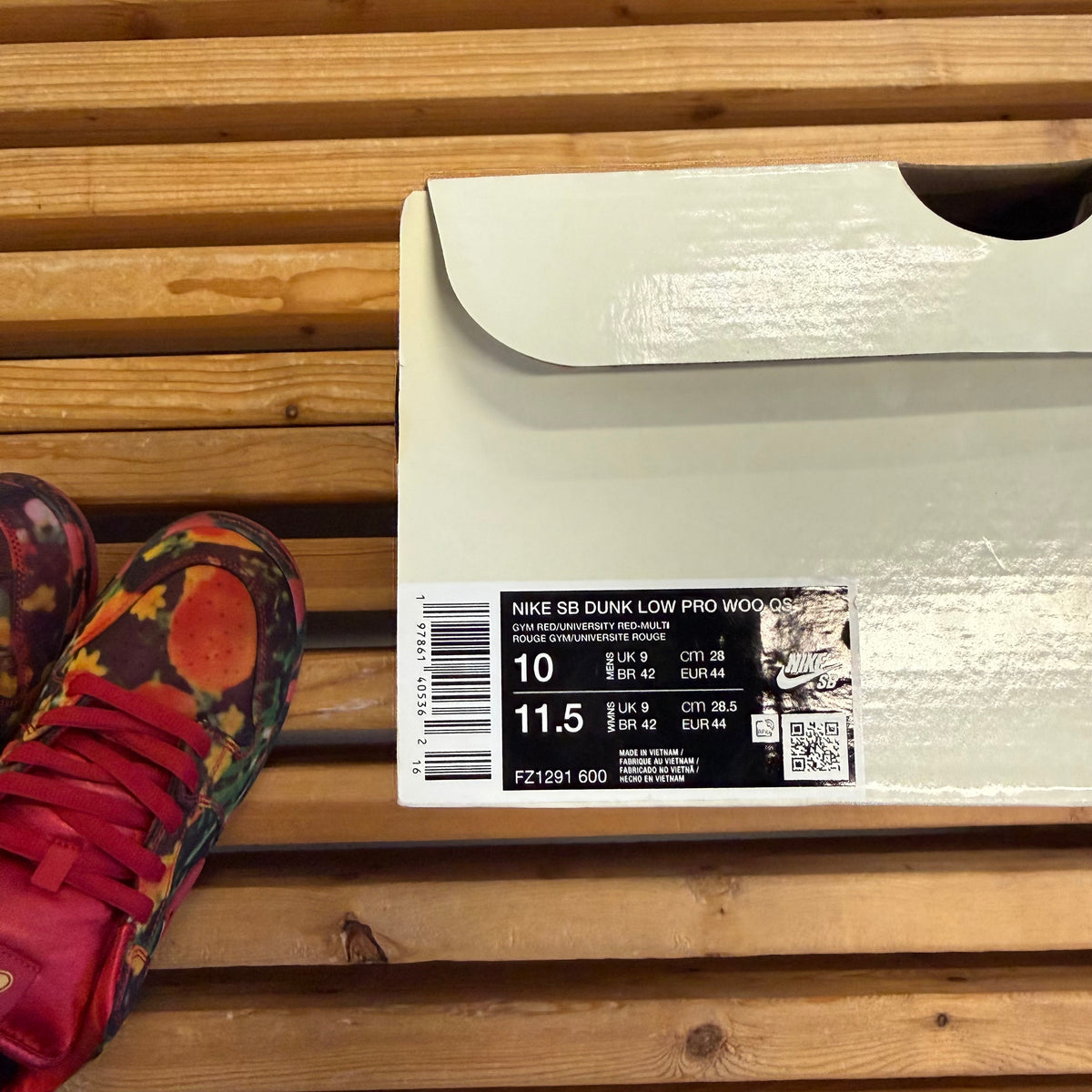 The Wizard of Oz x Dunk Low SB 'Poppy Field' (Used) - Size 10