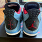Size 9.5 - Travis Scott x Jordan 4 Retro 'Cactus Jack' (Used)