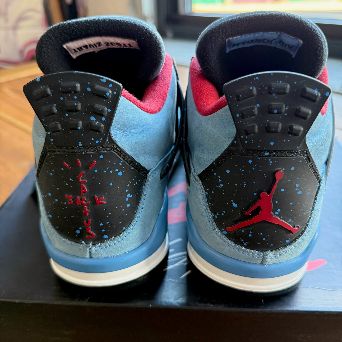 Size 9.5 - Travis Scott x Jordan 4 Retro 'Cactus Jack' (Used)