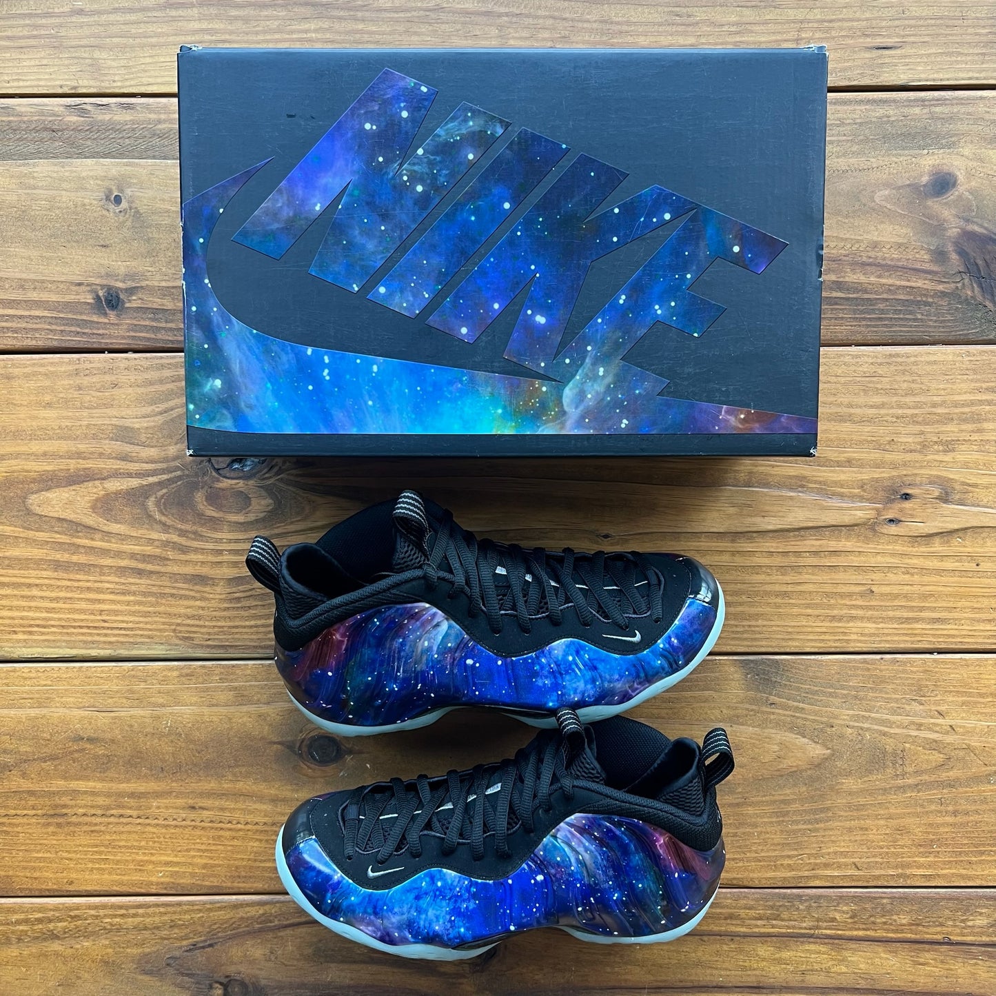 SIZE 11 - Air Foamposite One 'Galaxy' 2025 (Used)