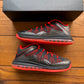 Size 10.5 - Air Max LeBron 10 Low 'Black Total Crimson' (Used)