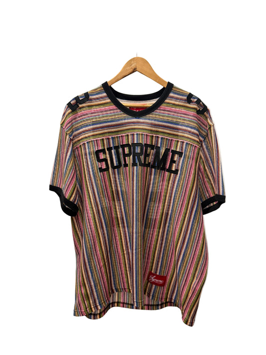 2XL - Supreme Open Knit Football Jersey (Pre-Owned)