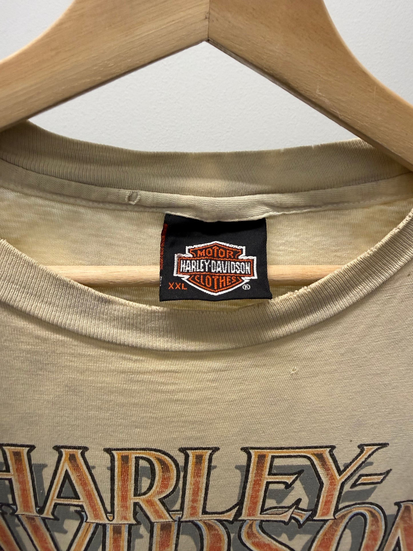 2XL - Vintage Harley Tie Dye Tee