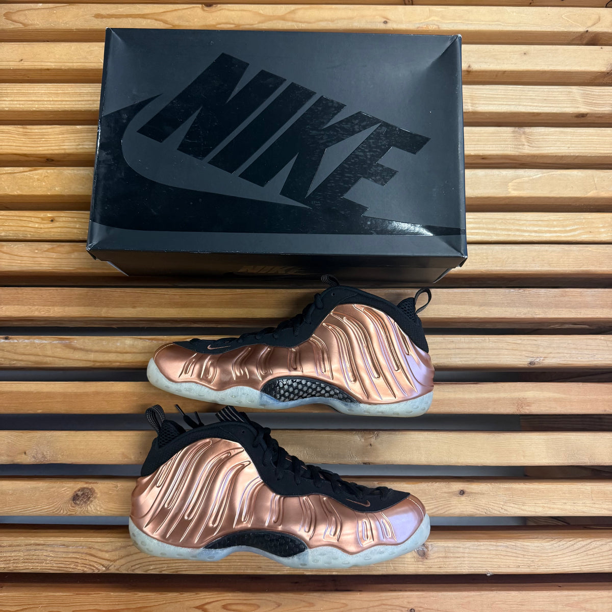 Size 11.5 - Air Foamposite One 'Copper' 2024 (Used)