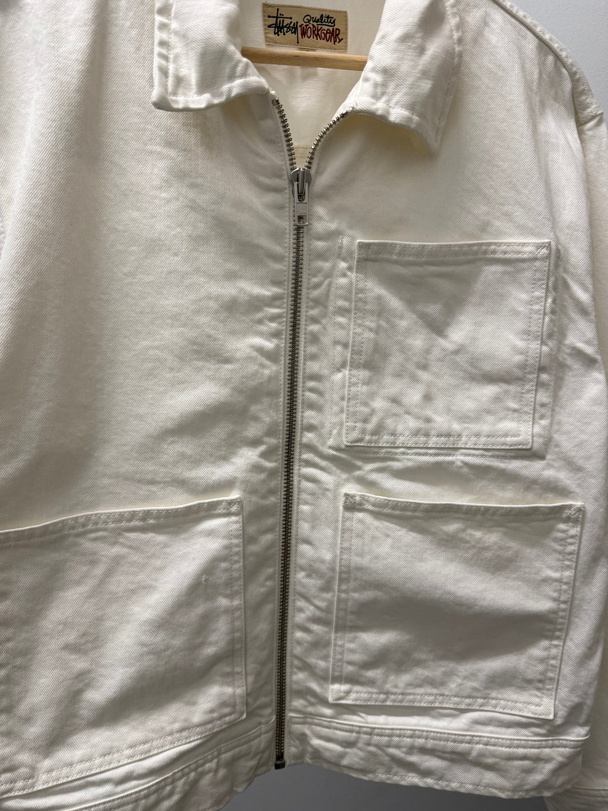 Small - Stussy Overdyed Work Jacket (Pre-Owned)