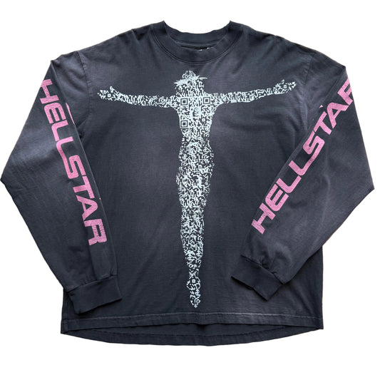Größe Large – Hellstar QR Christ Langarmshirt