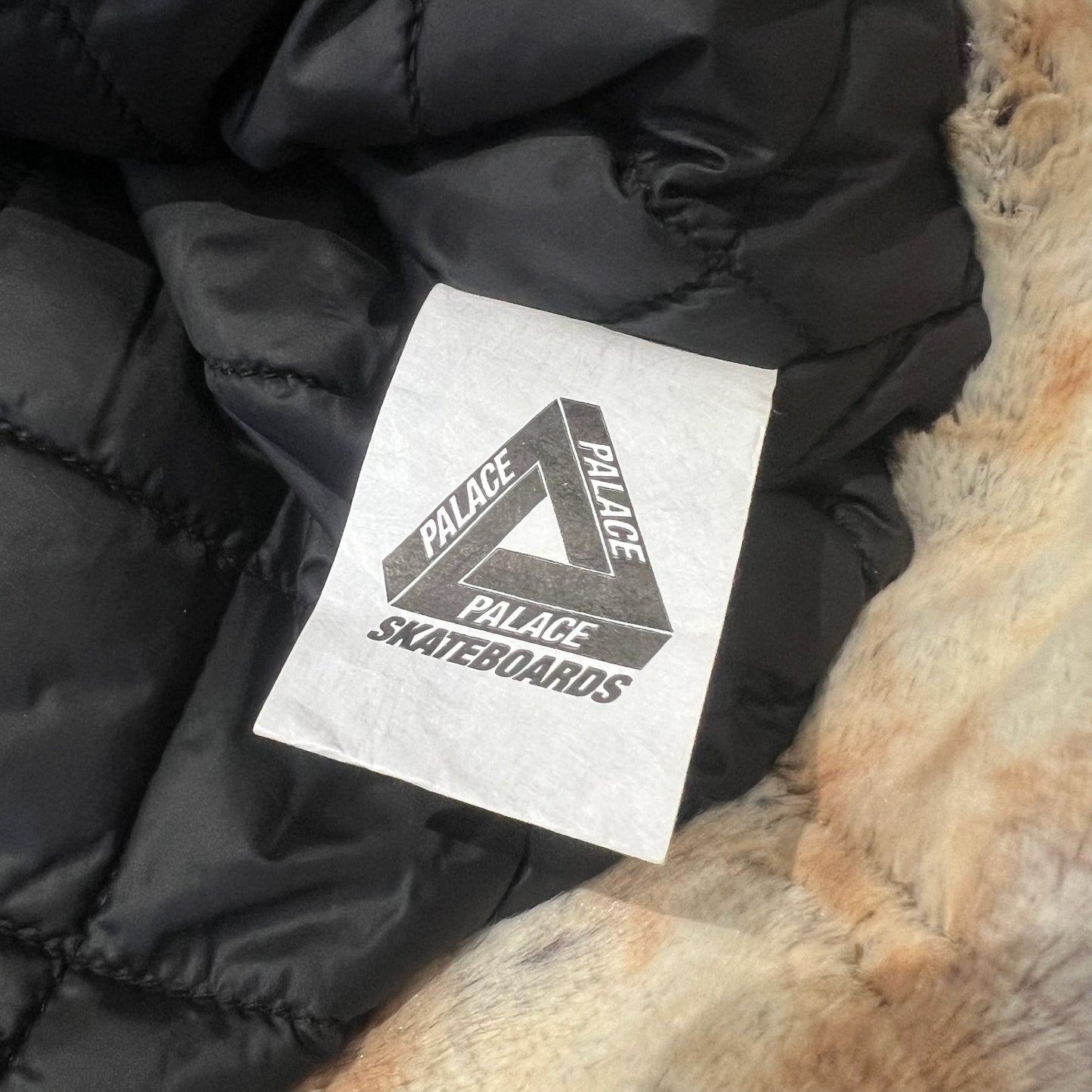 LARGE - Palace Furry Trucker Jacket (Used)