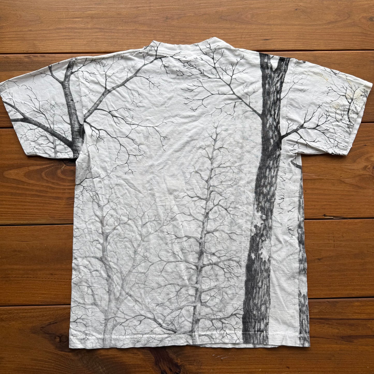 XL – Vintage Eagle Allover-Print-T-Shirt