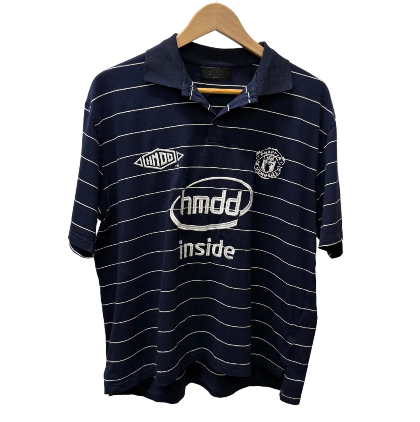 Small - HMDD Chim Intel Blue Polo Shirt (Pre-Owned)