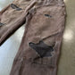 Size 33x30 Vintage Carhartt Double Knee Pants 'Brown/Patchwork'