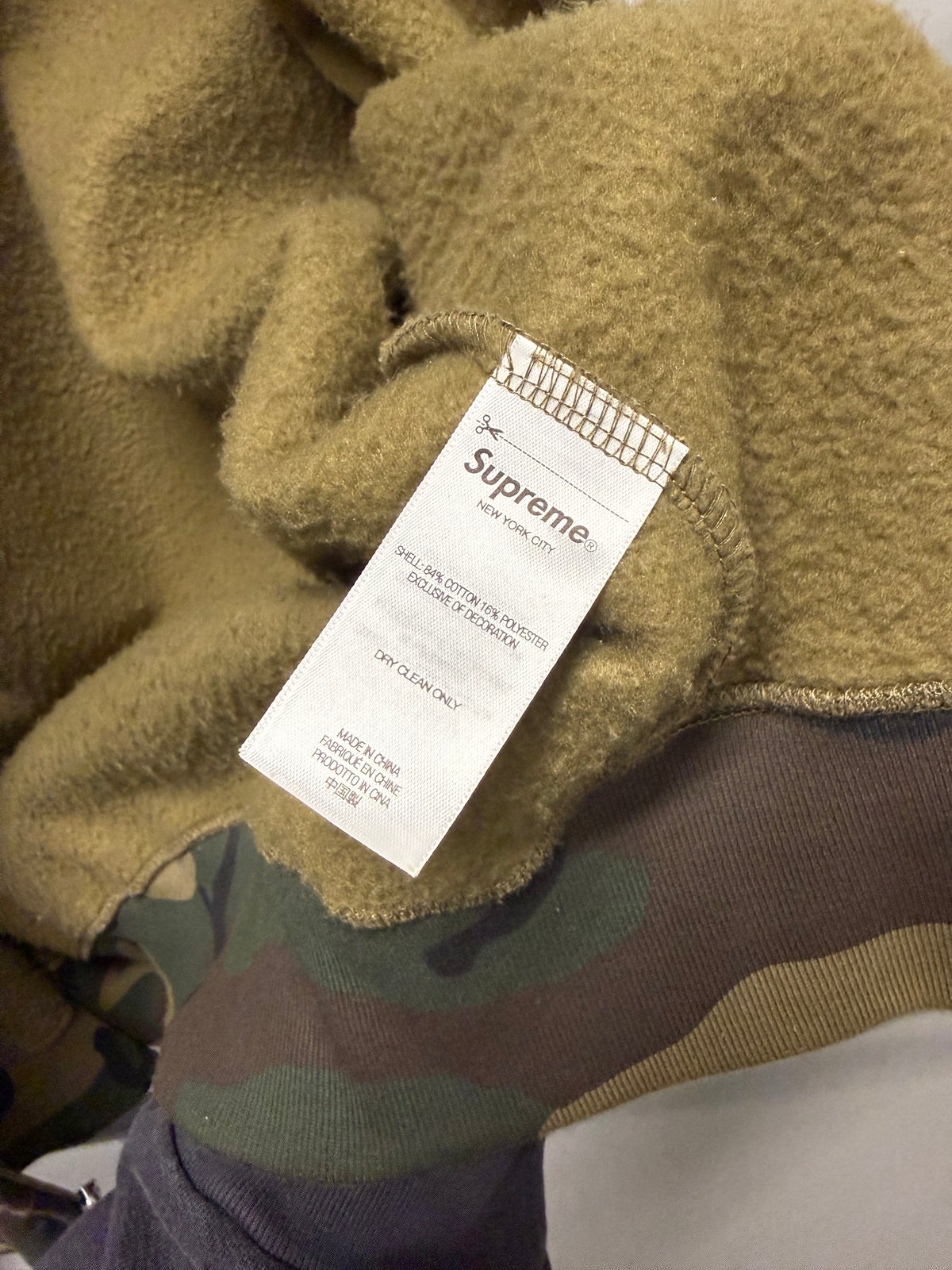 Medium - Supreme®/b.b. Simon® Zip Up Hooded Sweatshirt (Pre-Owned)