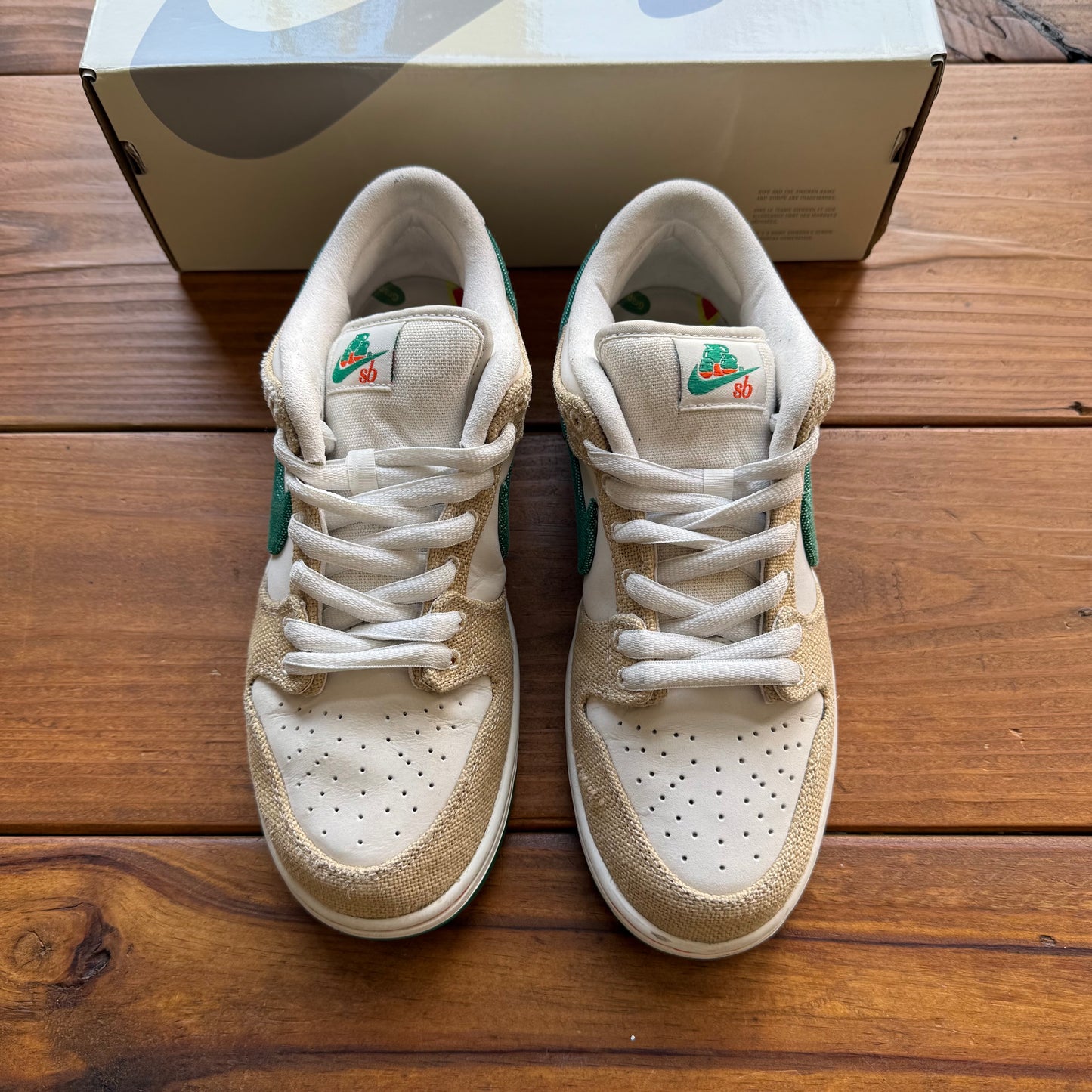 Größe 9,5 – Jarritos x Dunk Low SB (Gebraucht)