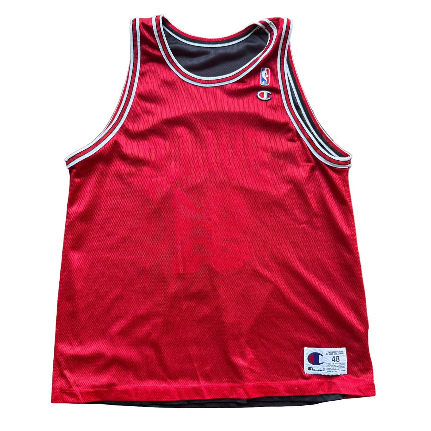 XL - Vintage Champion Dennis Rodman Bulls Trikot