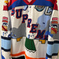 Medium - Supreme Paneled Hockey Jersey 'White' (Pre-Owned)
