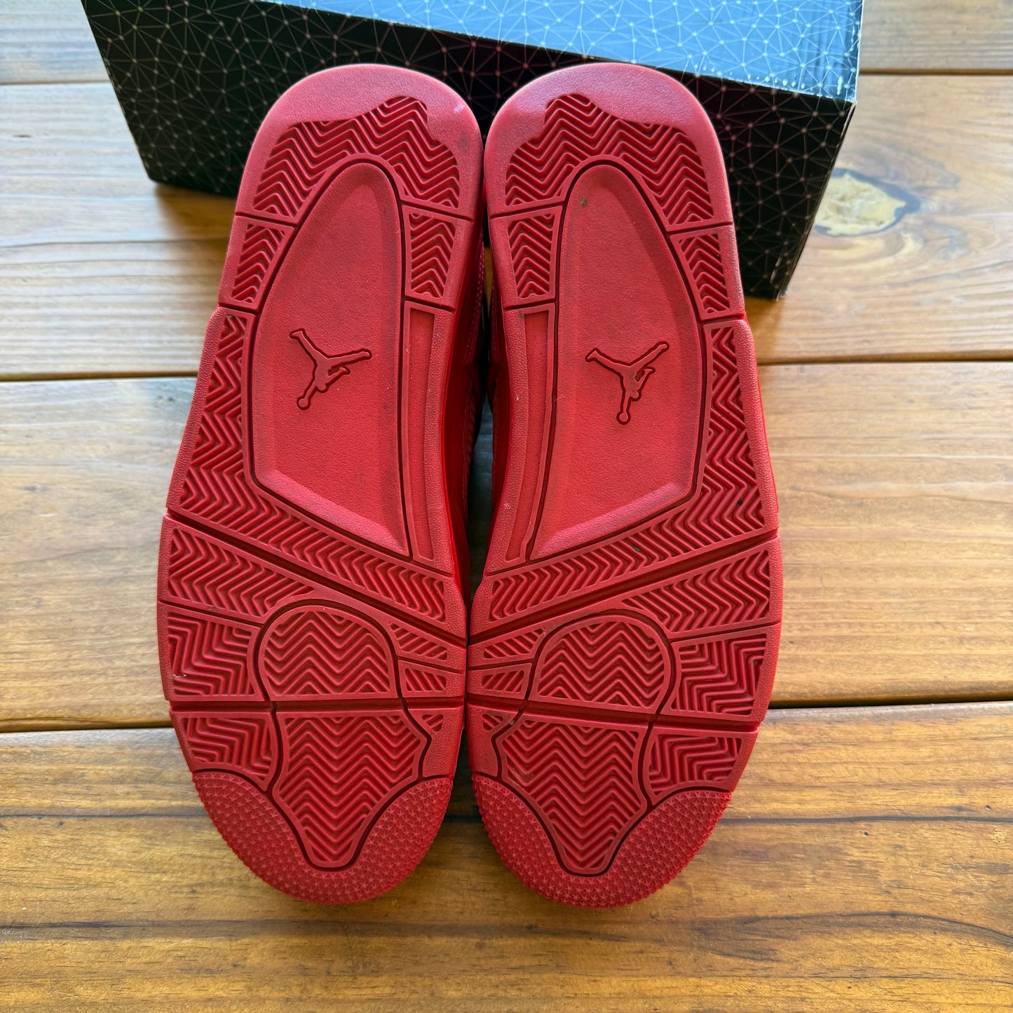 Size 11 - Jordan 4 Retro '11Lab4 - Red' (Used)