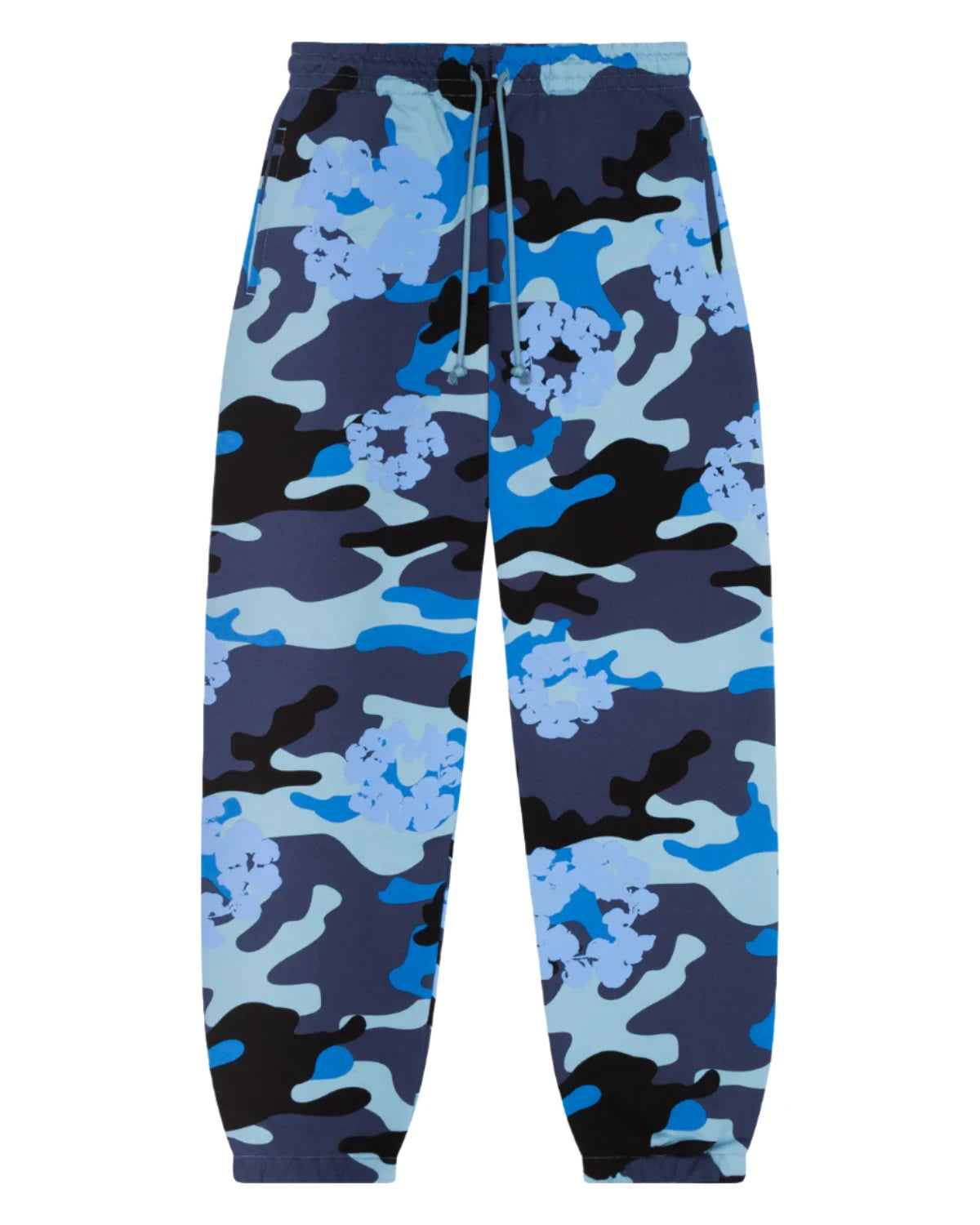 Denim Tears Blue Camo Cotton Wreath Sweatpant