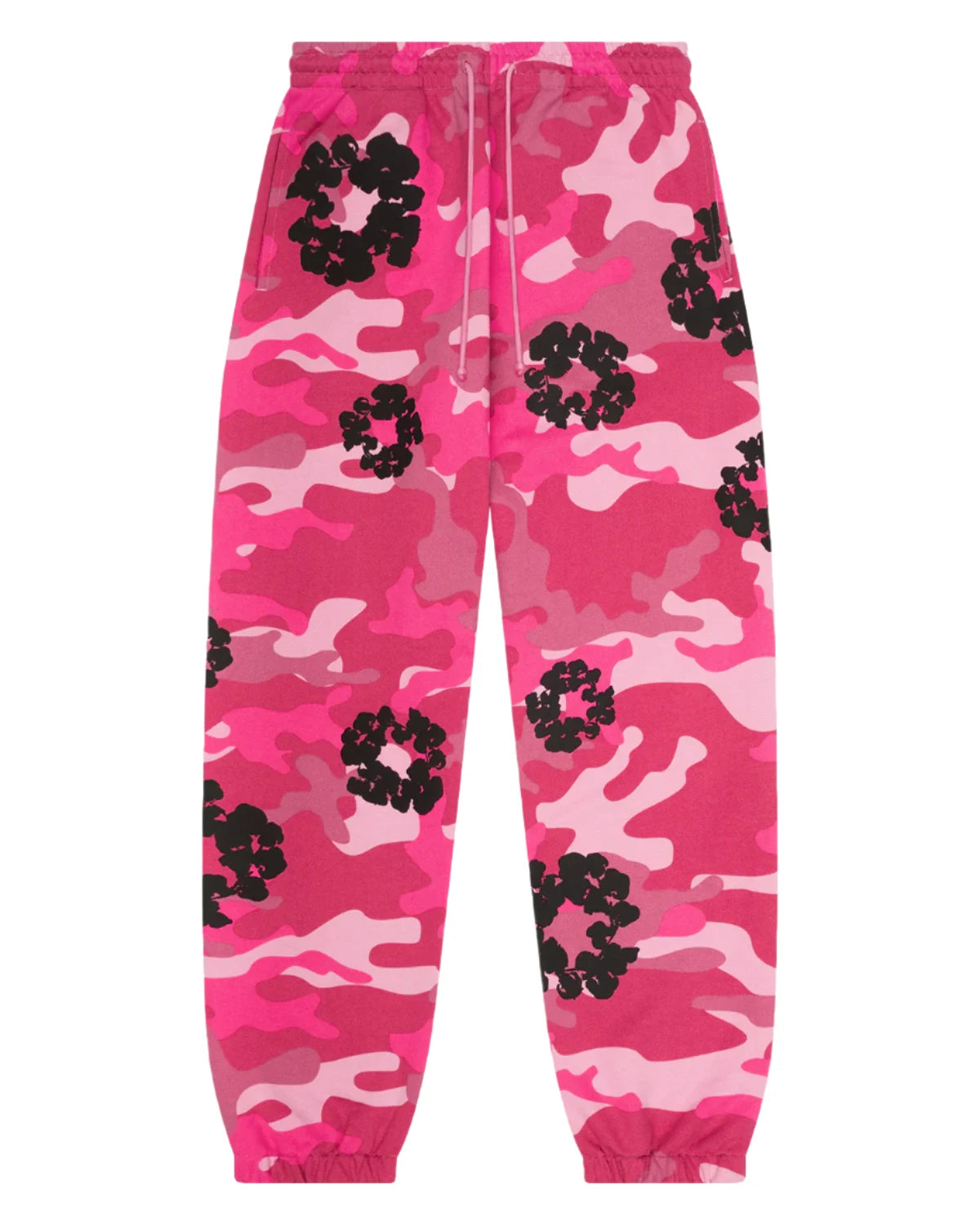 Denim Tears Pink Camo Cotton Wreath Sweatpants