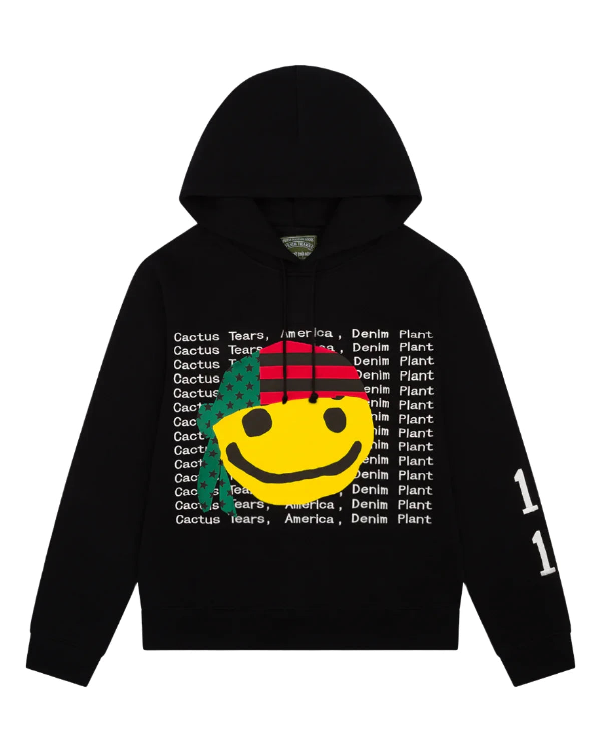 Denim Tears x CPFM Cactus Tears Hoodie - Black