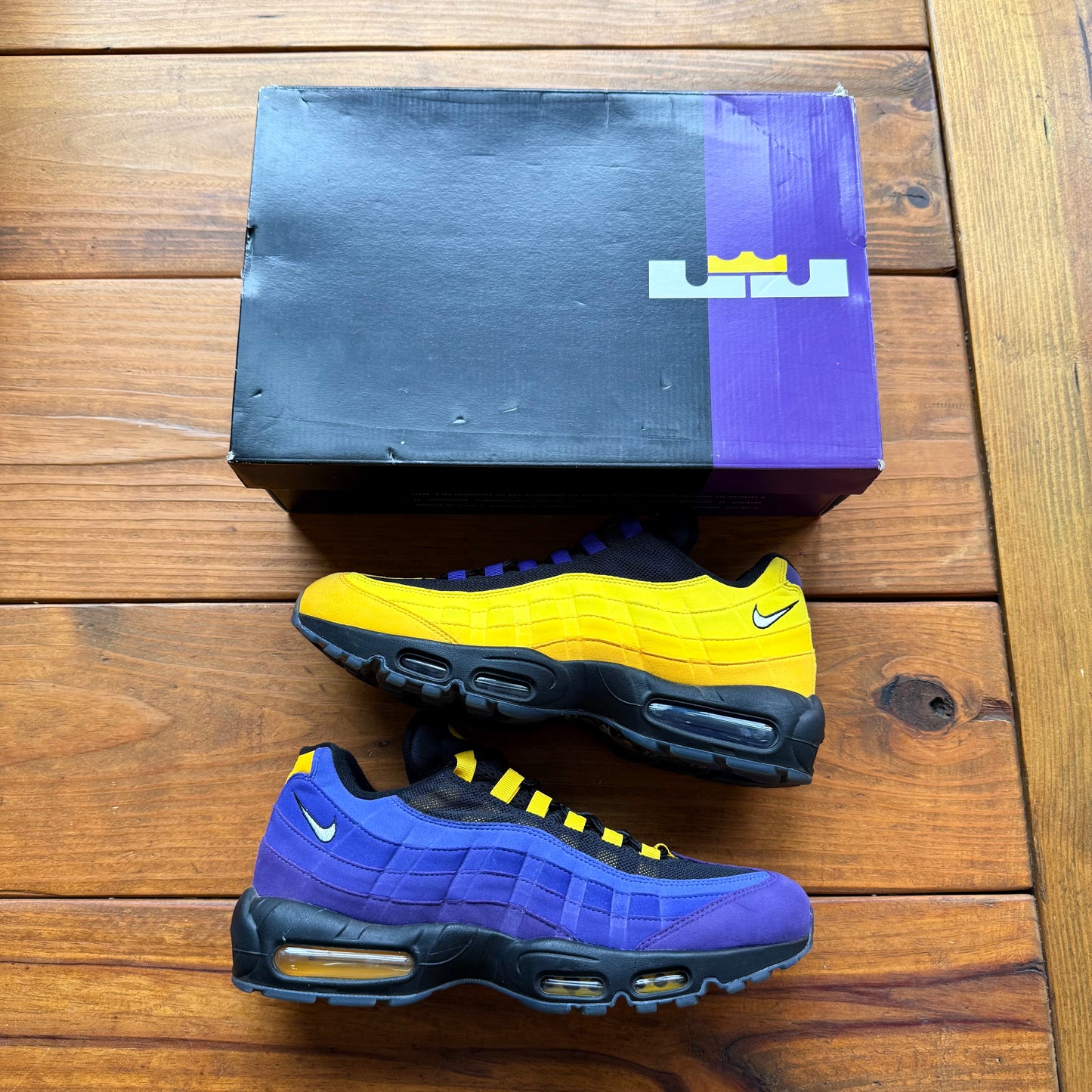 Talla 12 - LeBron James x Air Max 95 NRG 'Home Team' (Usado)