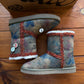 Größe 10 – HMDD Graffiti Stiefel (Gebraucht)