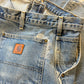 Size 38x30 - Vintage Carhartt Double Knee Pants 'Light Wash'