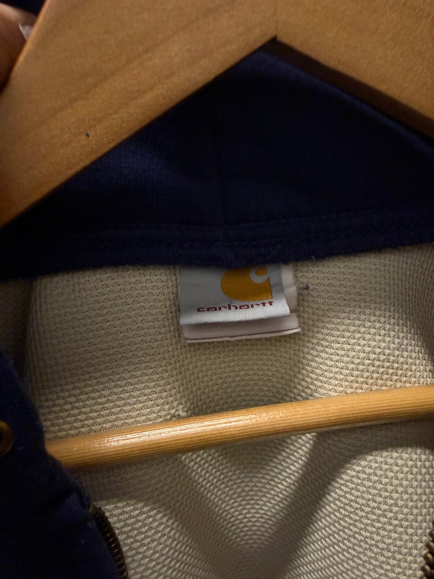 Large - Vintage Carhartt Zip Hoodie