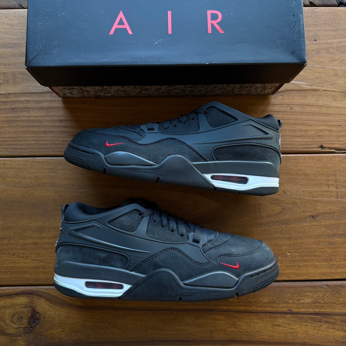 Talla 8 - Nigel Sylvester x Jordan 4 RM SP 'Driveway Grey' (Usado)