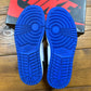 SIZE 9 - Jordan 1 Retro High OG 'Royal Toe' (Used)