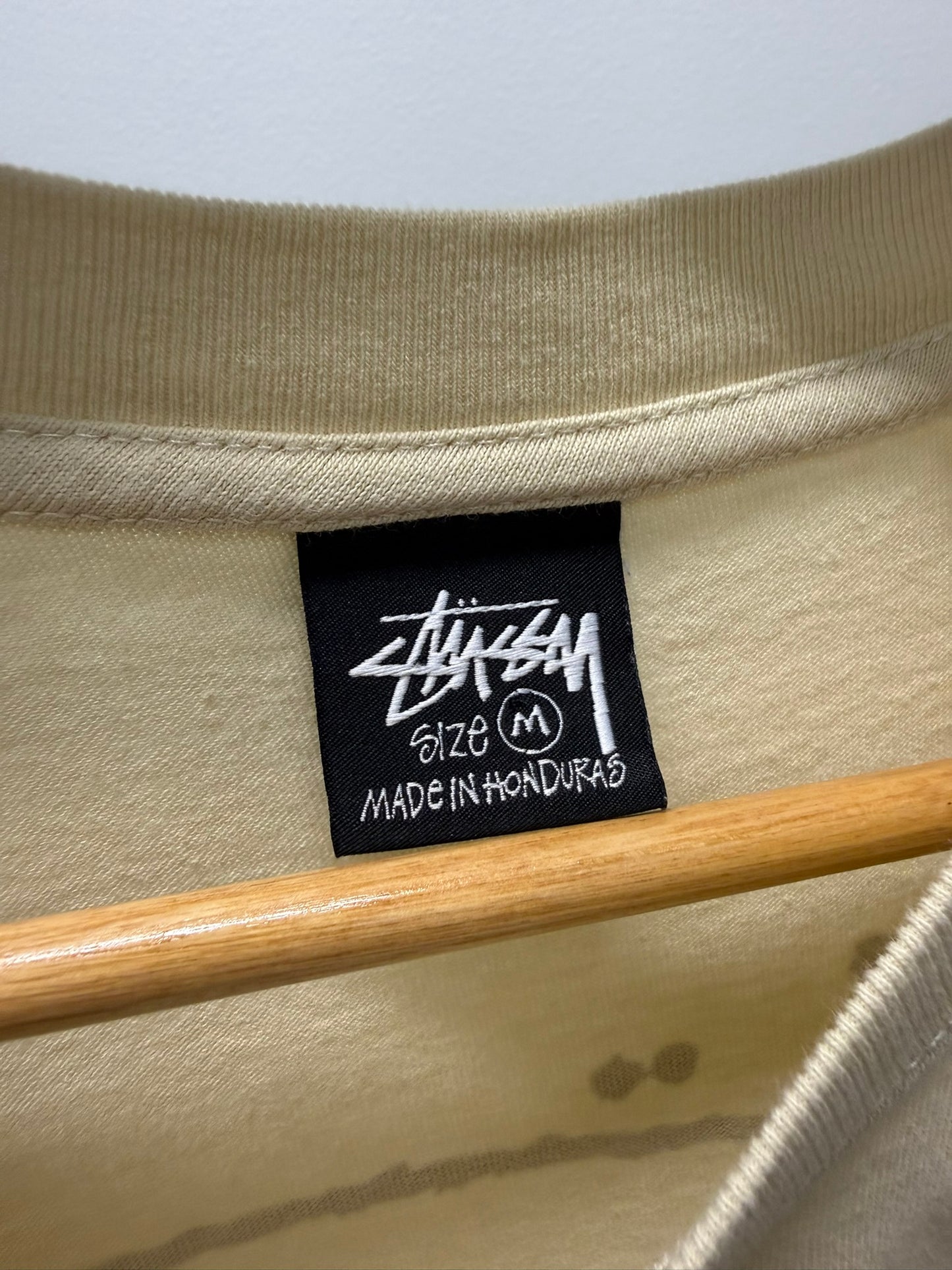 Medium - Stussy Built Tough Tee 'Putty' (Pre-Owned)