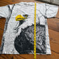 XL – Vintage Eagle Allover-Print-T-Shirt