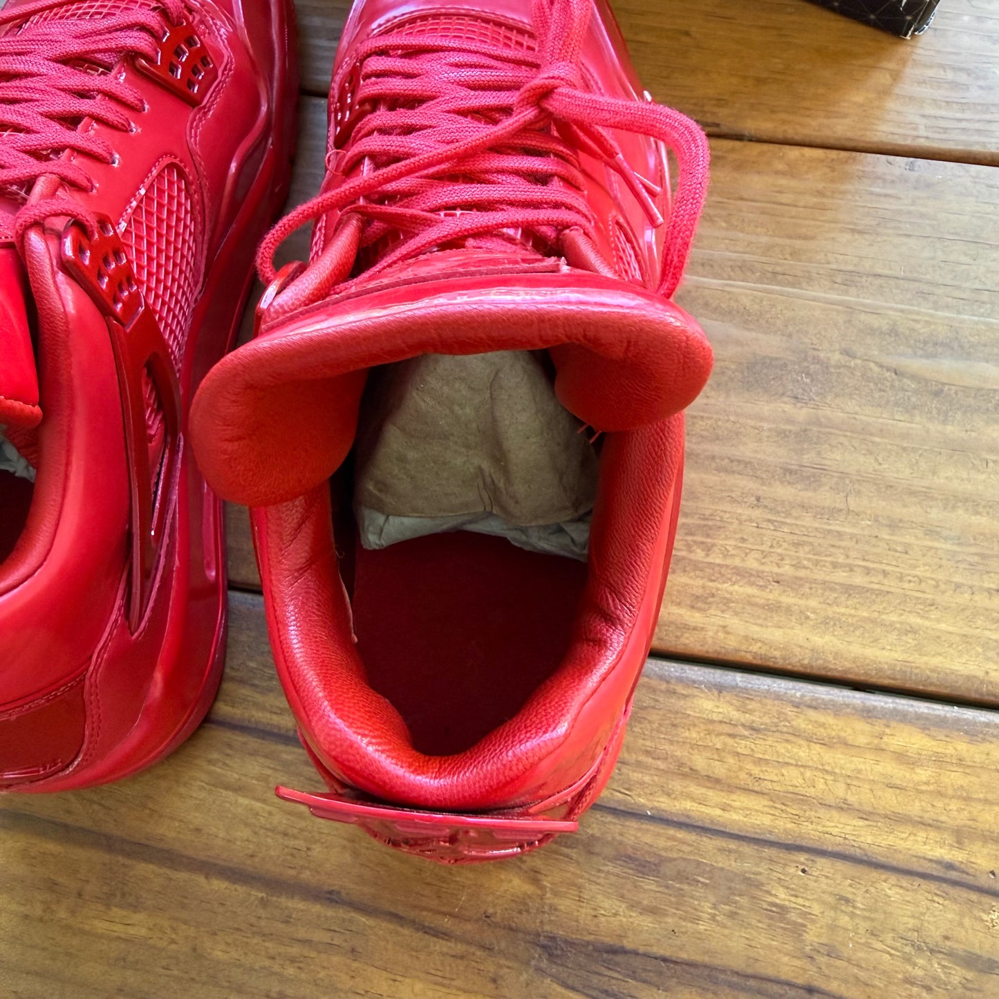 Size 11 - Jordan 4 Retro '11Lab4 - Red' (Used)