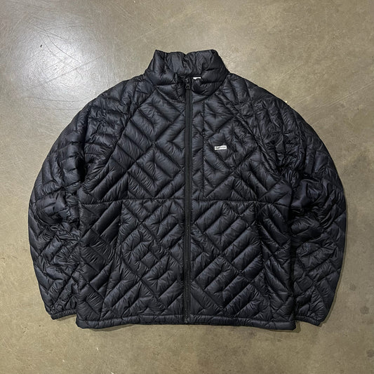 MEDIUM - Supreme Spellout Quilted Lightweight Down Jacket (Used)