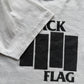 Groß - Vintage Black Flag T-Shirt