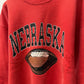 Vintage Nebraska Football Crewneck - XL